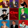 Clue Movie Poster Art paint by number