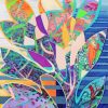Colorful Abstract Plants paint by number