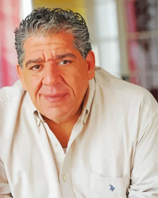 Comedian Joey Diaz Paint by number