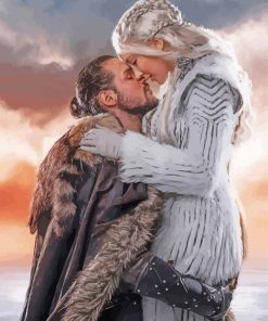 Daenerys And Jon Snow paint by number