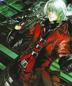 Dante Devil Devil May Cry Game paint by number