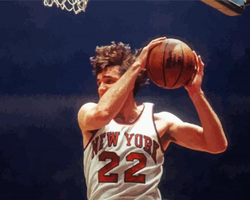 Dave DeBusschere paint by number