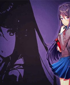 Doki Doki Literature Club Character paint by number
