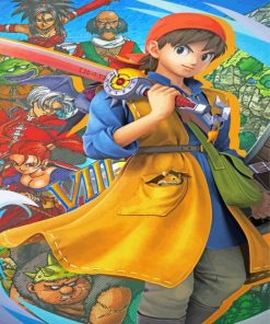 Dragon Quest Characters paint by number