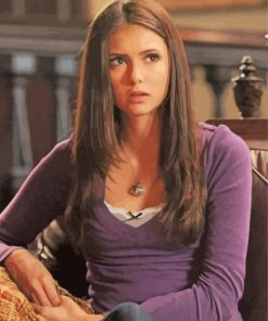 Elena Gilbert Movie Character paint by number