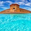 Fort Jefferson paint by number