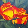 Glowing Roses Art paint by number