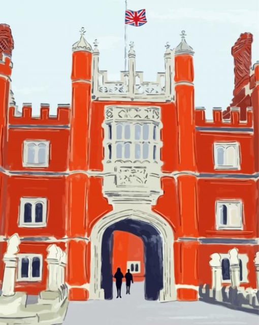 Hampton Court Art paint by number