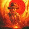 Indiana Jones paint by number