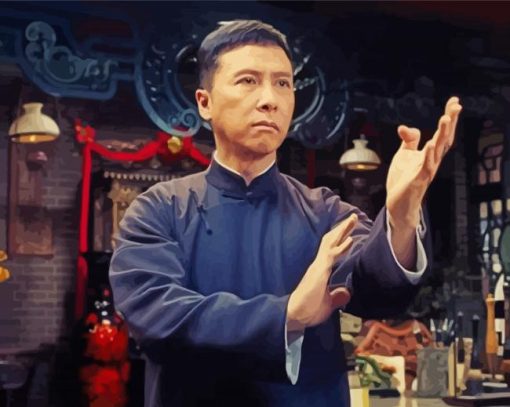 Ip Man Movie Character paint by number