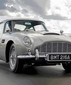 James Bond Car Paint by number