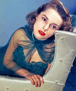 Janet Leigh Actress paint by number