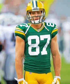 Jordy Nelson paint by number