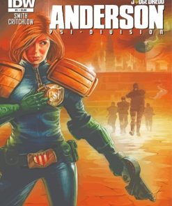 Judge Anderson Poster Paint by number