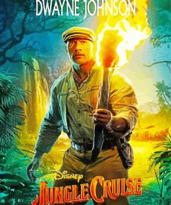Jungle Cruise Poster paint by number