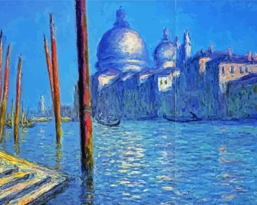 Le Grand Canal Monet Art Paint by number