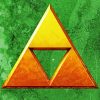 Legend Of Zelda Triforce paint by number