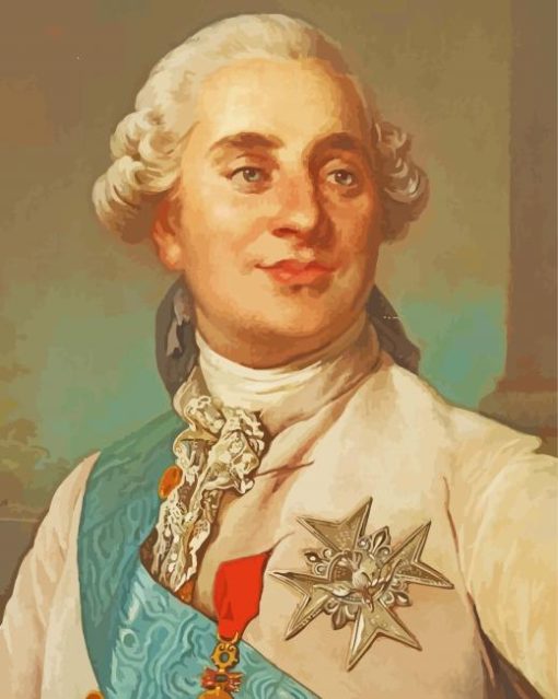 Louis XVI Of France paint by number