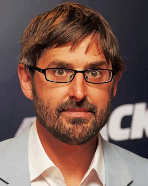 Louis Theroux paint by number