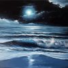 Moon By The Sea Art Paint by number