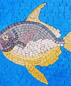 Mosaic Bream paint by number