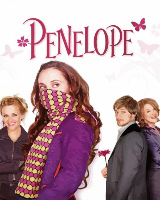 Penelope Movie paint by number