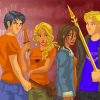 Percy Jackson And The Seven paint by number