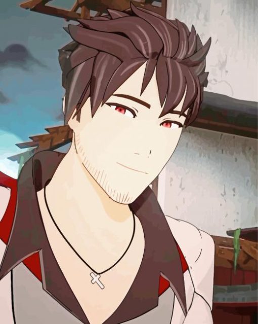 Qrow Branwen paint by number