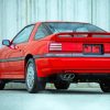 Red Toyota Supra Mk3 Paint by number