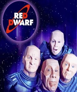 Red Dwarf Poster paint by number
