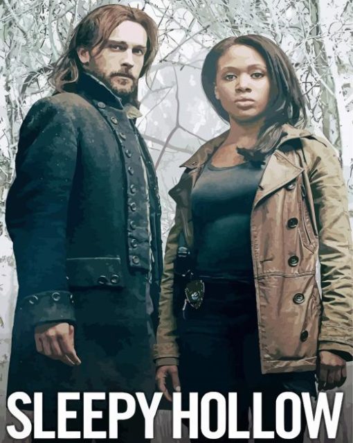 Sleepy Hollow Movie Poster paint by number