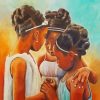 Three Black Girlfriends paint by number