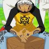 Trafalgar Law paint by number