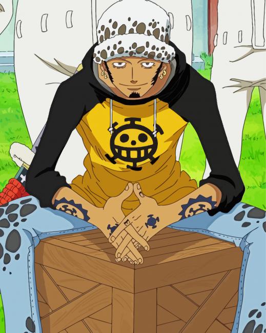 Trafalgar Law One Piece Paint By Numbers - Paint By Numbers
