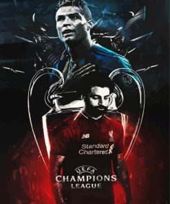 Uefa Champions League Poster paint by number