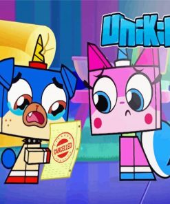 Unikitty paint by number