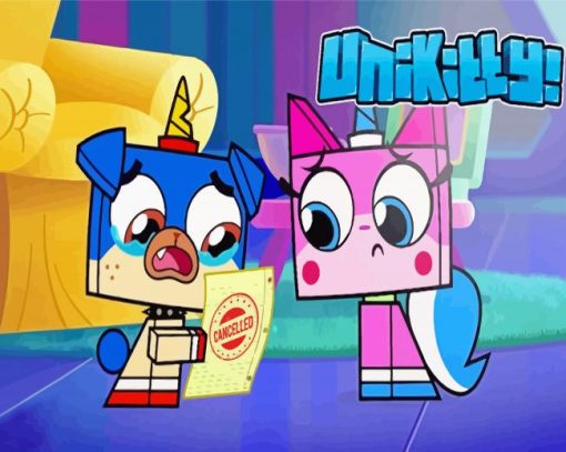 Unikitty paint by number