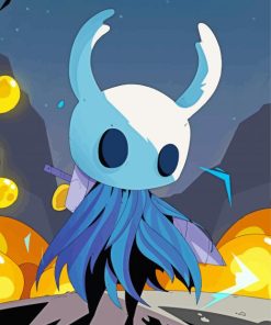 Vessel Hollow Knight paint by number