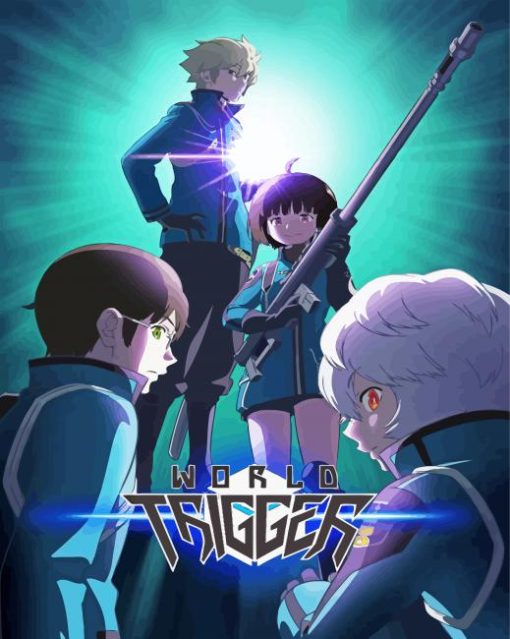 World Trigger Poster paint by number