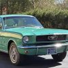 Aesthetic 1966 Mustang paint by number