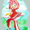Aesthetic Amy Rose paint by number