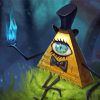 Aesthetic Bill Cipher paint by number