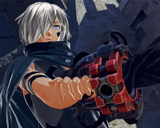 Aesthetic God Eater Paint by number