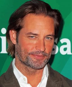 Aesthetic Josh Holloway paint by number