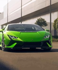 Aesthetic Lambo Huracan paint by number