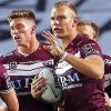 Aesthetic Manly NRL paint by number