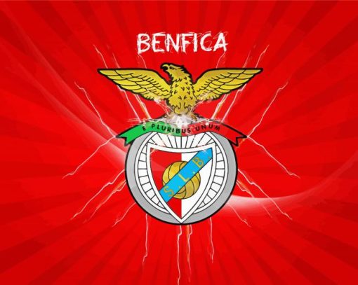 Aesthetic SL Benfica Logo paint by number