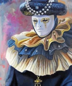 Aesthetic Carnival Venice Art paint by number