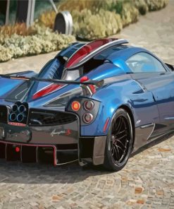 Aesthetic Pagani Huayra paint by number