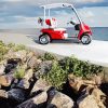 Aesthetic Red Golf Cart paint by number